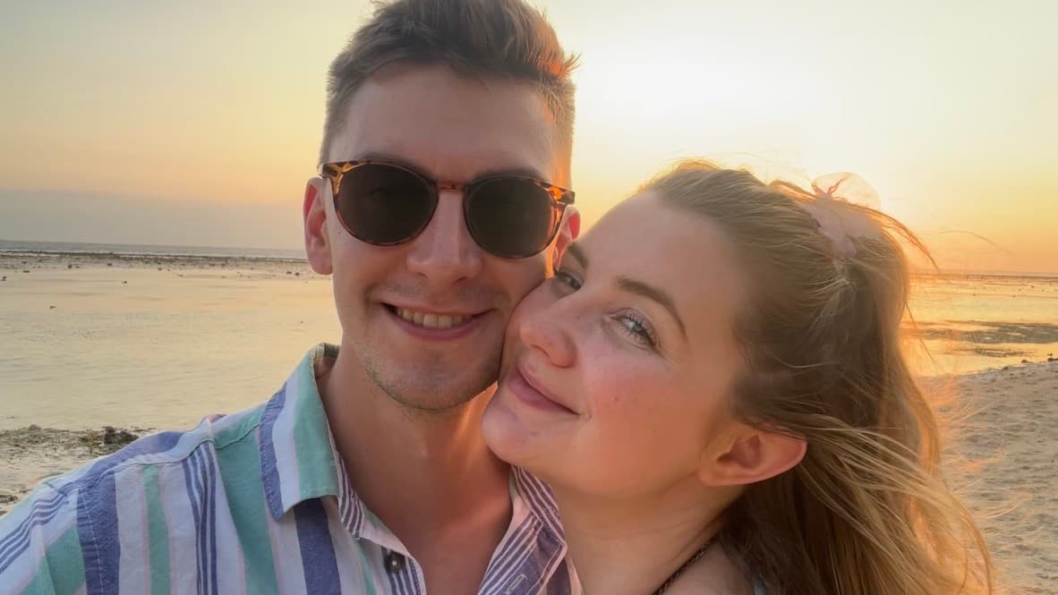 Sharing a sunset